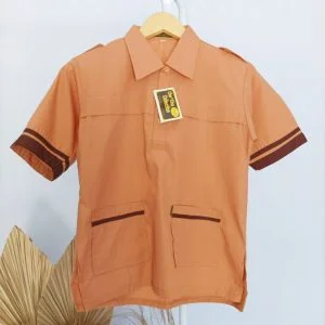 Seragam Pramuka Pendek Siaga Pendek SD Seragam Sekolah seragam sd Seragam Atasan Pramuka Pelet