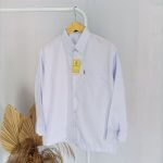 Seragam Putih Lengan Panjang CC SD Kelas 1 2 3 4 5 6 /SMP 7 8 9 /SMA 10 11 12 Seragam Sekolah Polos cakcloth.com