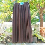 Rok pramuka panjang sd mi / smp mts / sma rempel lipit coklat Wiru Lurus Full Seragam Sekolah cakcloth.com