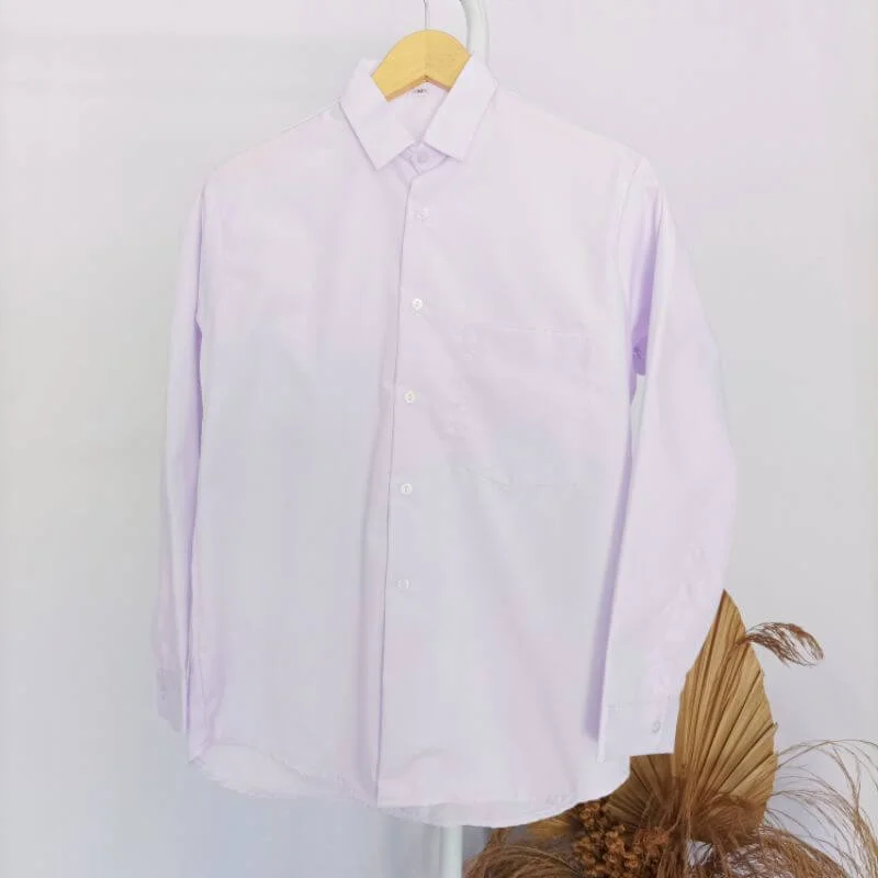 kemeja putih panjang oxford srori TK/SD/SMP/SMA Seragam sekolah Termurah Polos Kain Oxford Tebal ospek cakcloth.com