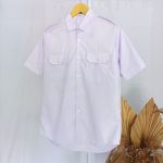 kemeja pendek putih pdh Kemeja Pns Putih Baju Kerja Atasan Pdh ASN Putih Kemeja Kerja Baju Seragam Putih PNS Pria Baju dinas Pns Wanita Lengan Pendek saku dua cakcloth.com