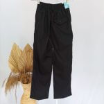 Celana Hitam Seragam Sekolah TK SD/MI SMP MTS Pinggang Karet Bahan Drill Termurah cakcloth.com