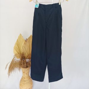 Seragam Sekolah Celana Biru Celana Panjang untuk SD SMP / MTS Pinggang Karet Bahan Drill Super Termurah cakcloth.com