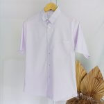 seragam putih pendek oxford TK/SD kelas 1 2 3 4 5 6 /SMP/SMA 10 11 12 Seragam sekolah polos Oxford cakcloth.com