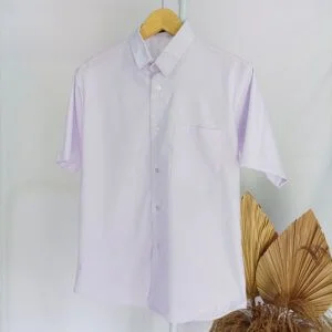 seragam putih pendek oxford TK/SD kelas 1 2 3 4 5 6 /SMP/SMA 10 11 12 Seragam sekolah polos Oxford cakcloth.com