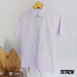 seragam baju putih pendek tetron Putih Atasan Kemeja Pendek TK SD SMP SMA Baju sekolah Hem Polos cakcloth.com