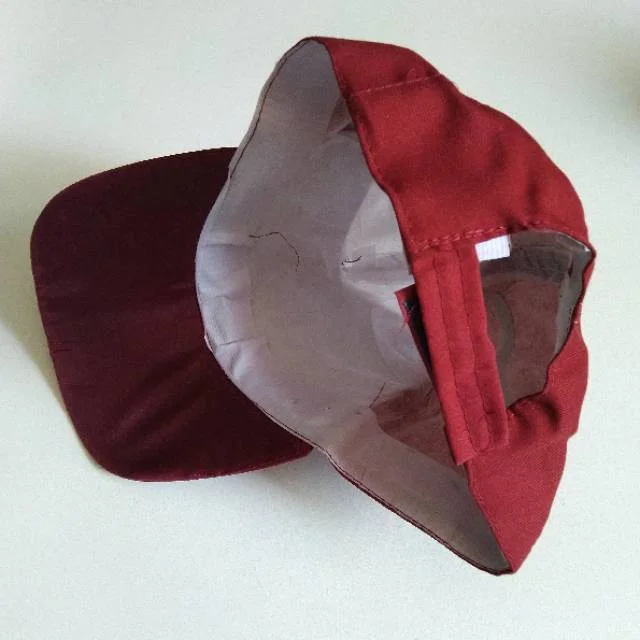 Topi SD Merah Bordir - Gambar 2