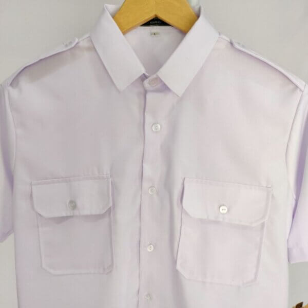 Baju seragam pns PDH Saku Dua Oxford lurus murah - Gambar 2