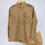 baju hizbul wathan Laki Seragam sekolah baju HW laki laki kemeja atasan hizbul wathan Lengan Panjang kantong 2 sd smp mts sma aliyah muhammadiyah cakcloth.com