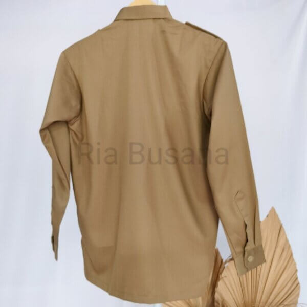 Baju Hizbul Wathan Laki Laki Lengan Panjang - Gambar 6