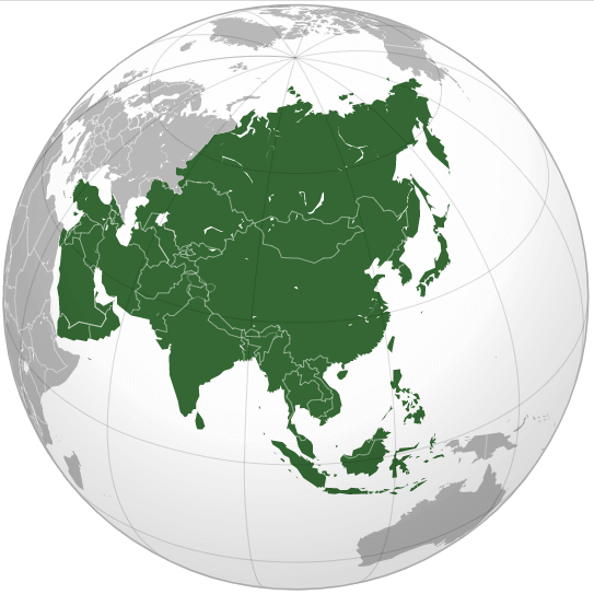 Letak Geografis Benua Asia Dan Perbatasanya